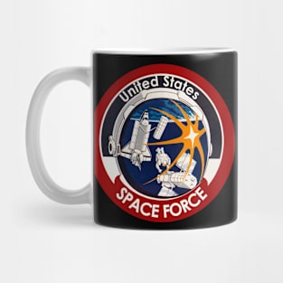 United States Space Force vintage t-shirt Mug